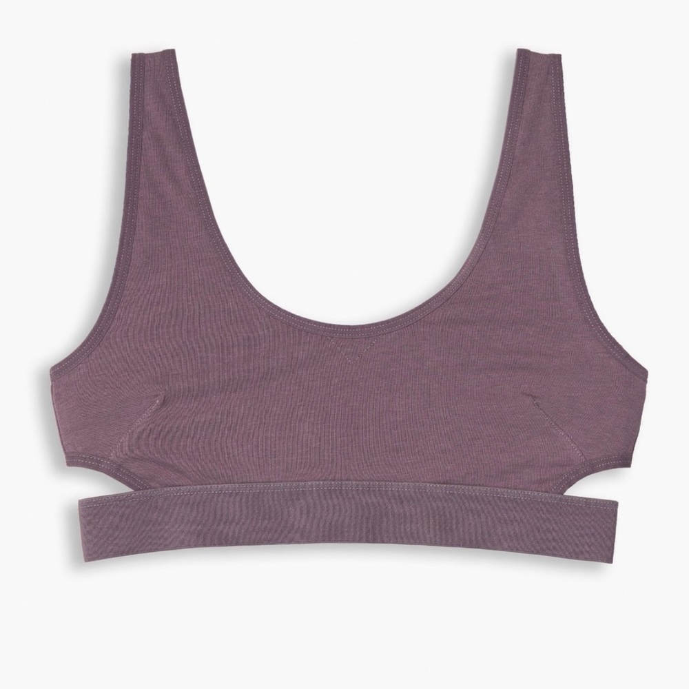 Richer Poorer Scoop Bralette (Plum)